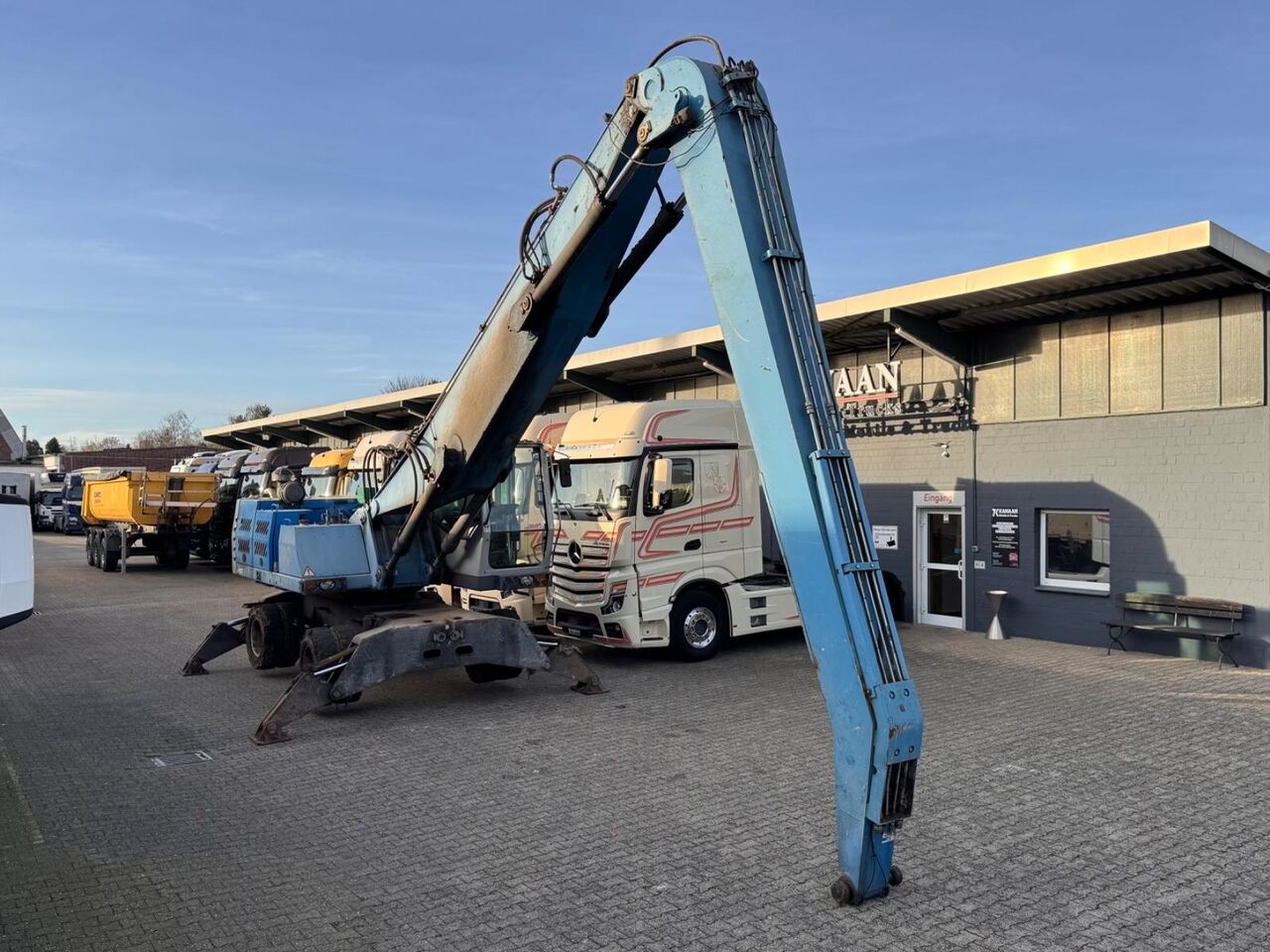 Fuchs Terex MHL 340 Umschlagbagger Magnet - Ekskavator roda: gambar 5 Fuchs Terex MHL 340 Umschlagbagger Magnet - Ekskavator roda: gambar 5