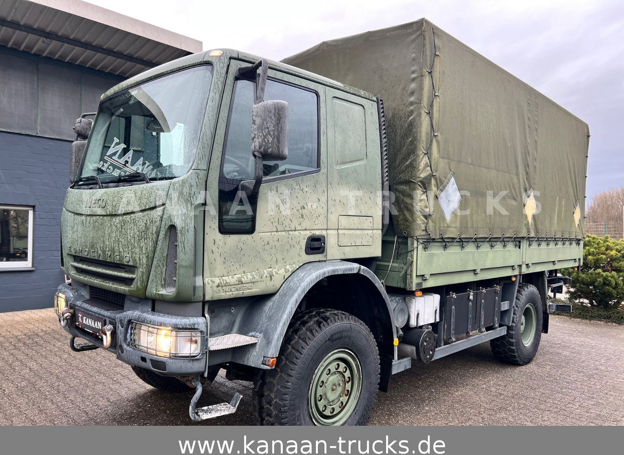 Iveco 140 E240 Eurocargo 4x4 Miltär Camper Expedition - Truk dengan terpal samping: gambar 2 Iveco 140 E240 Eurocargo 4x4 Miltär Camper Expedition - Truk dengan terpal samping: gambar 2