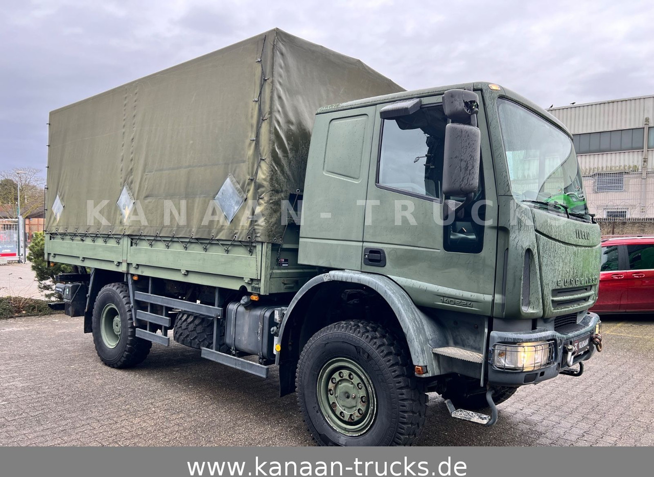 Iveco 140 E240 Eurocargo 4x4 Miltär Camper Expedition - Truk dengan terpal samping: gambar 1 Iveco 140 E240 Eurocargo 4x4 Miltär Camper Expedition - Truk dengan terpal samping: gambar 1