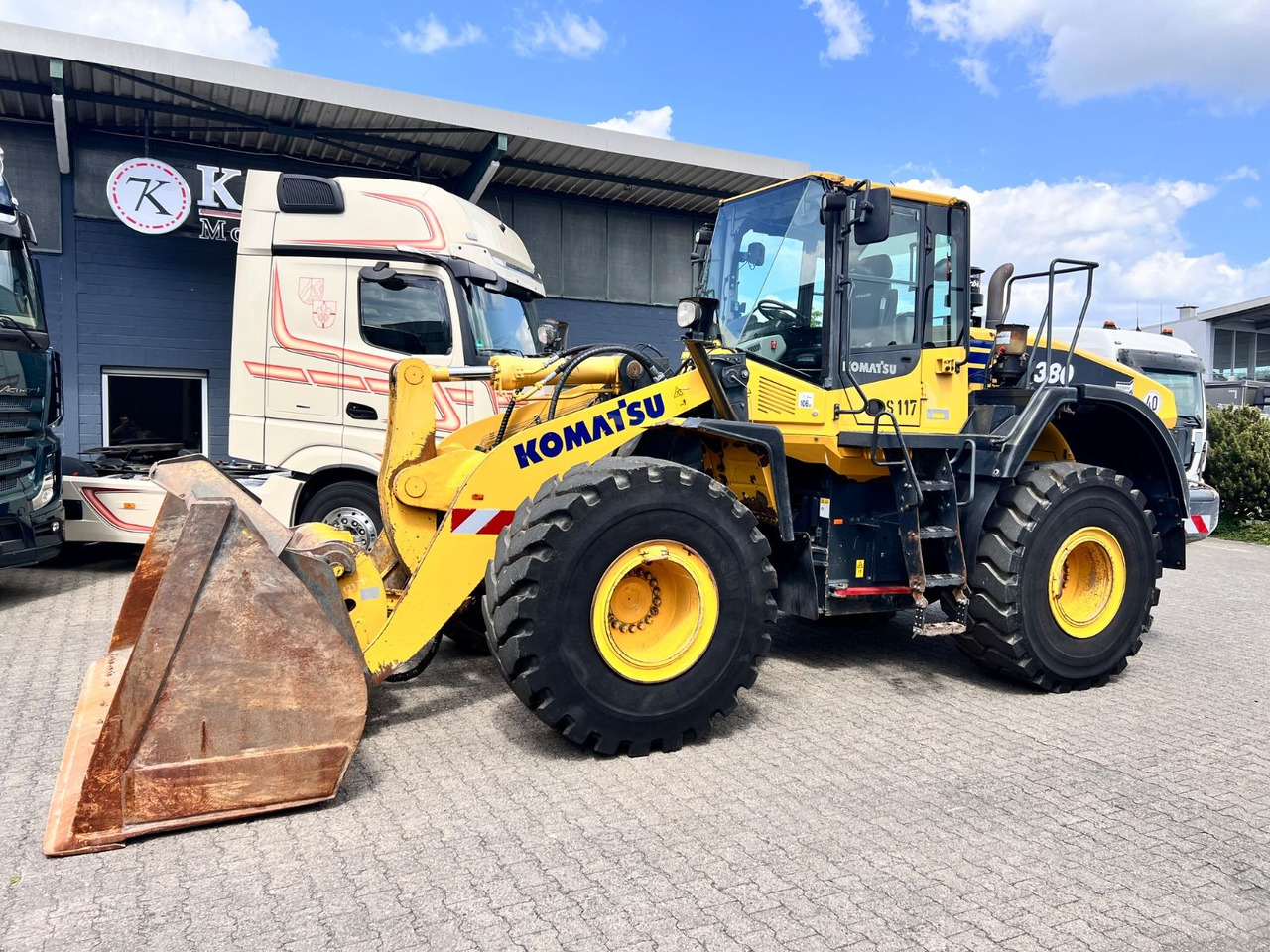 Komatsu WA 380-7 A Radlader Klima Waage nur 7.579h - Wheel loader: gambar 5 Komatsu WA 380-7 A Radlader Klima Waage nur 7.579h - Wheel loader: gambar 5