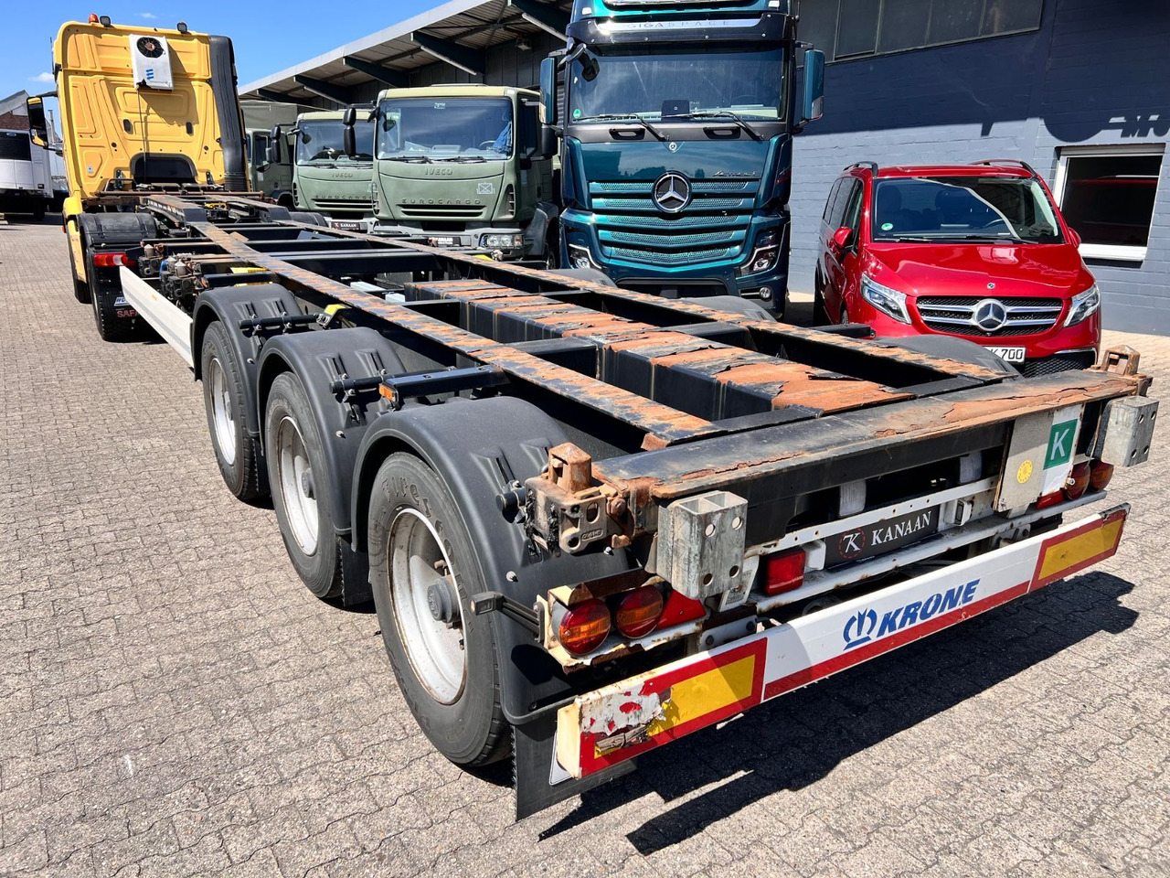 Krone Container Multi 2x20-30-40-45ft HighCube 10x stk - Semi-trailer pengangkut mobil: gambar 3 Krone Container Multi 2x20-30-40-45ft HighCube 10x stk - Semi-trailer pengangkut mobil: gambar 3