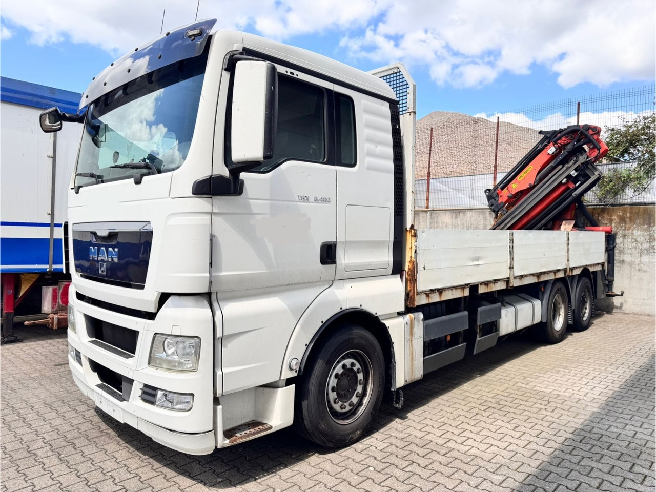 Truk derek MAN 26.480 TGX 6x2 Palfinger 23002 Fly-Jib  ca 21 m: gambar 8