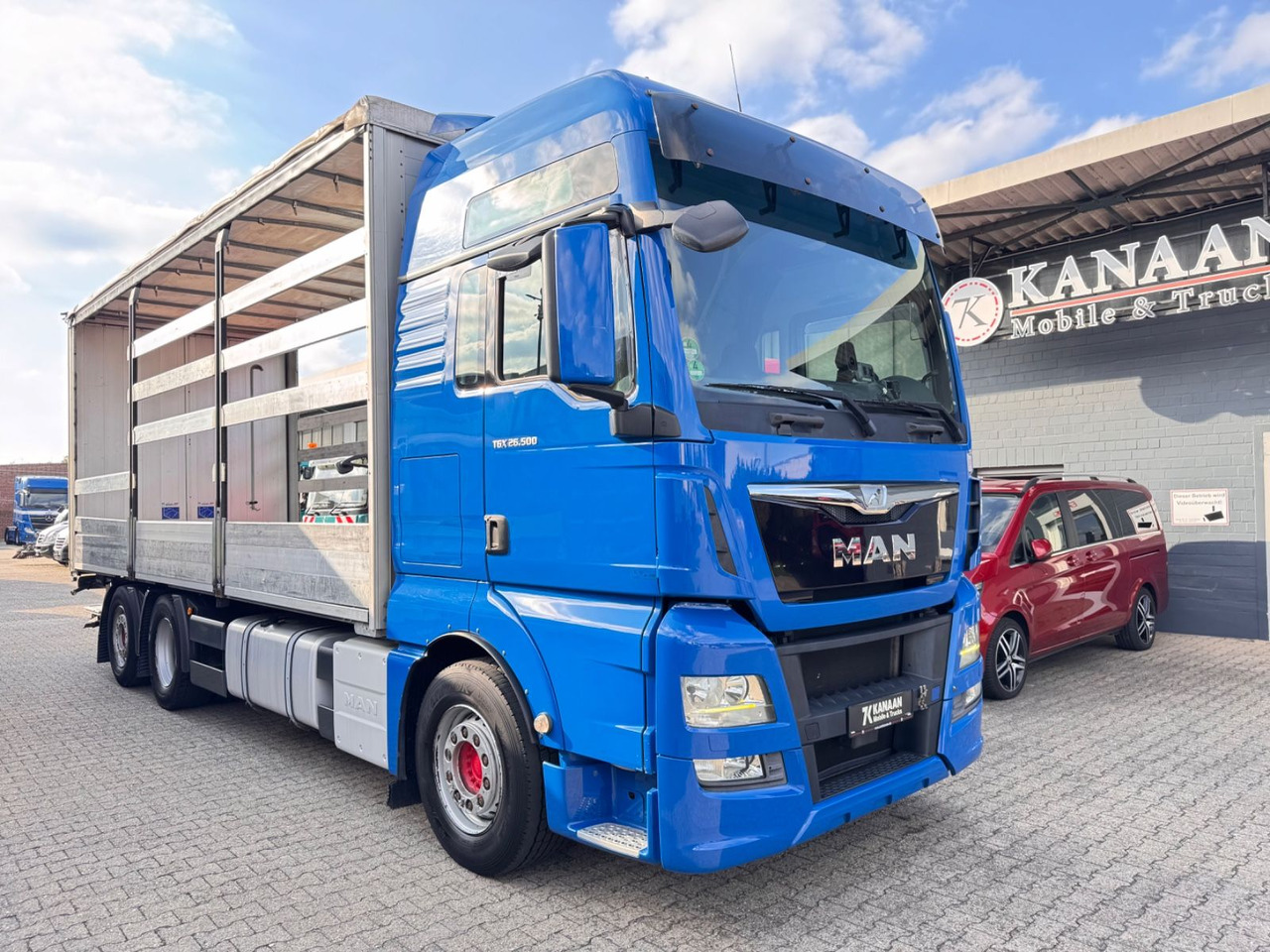 MAN 26.500 TGX+Anh LBW Euro6 Lift/Lenkachse - Truk dengan terpal samping: gambar 1 MAN 26.500 TGX+Anh LBW Euro6 Lift/Lenkachse - Truk dengan terpal samping: gambar 1