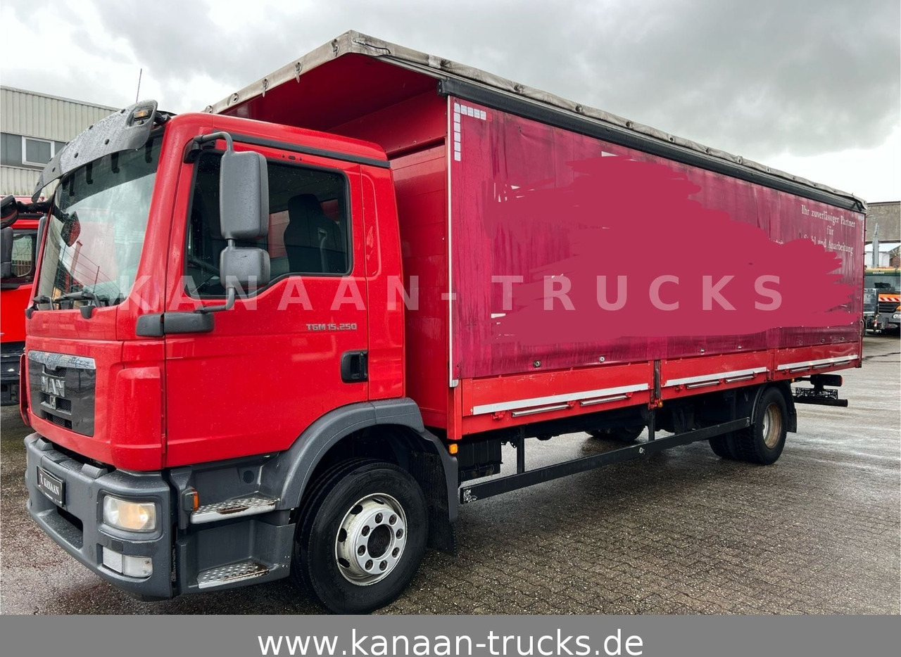 MAN TGM 15.250 Spezial Aufbau Langmaterial 7,5m - Truk dengan terpal samping: gambar 2 MAN TGM 15.250 Spezial Aufbau Langmaterial 7,5m - Truk dengan terpal samping: gambar 2
