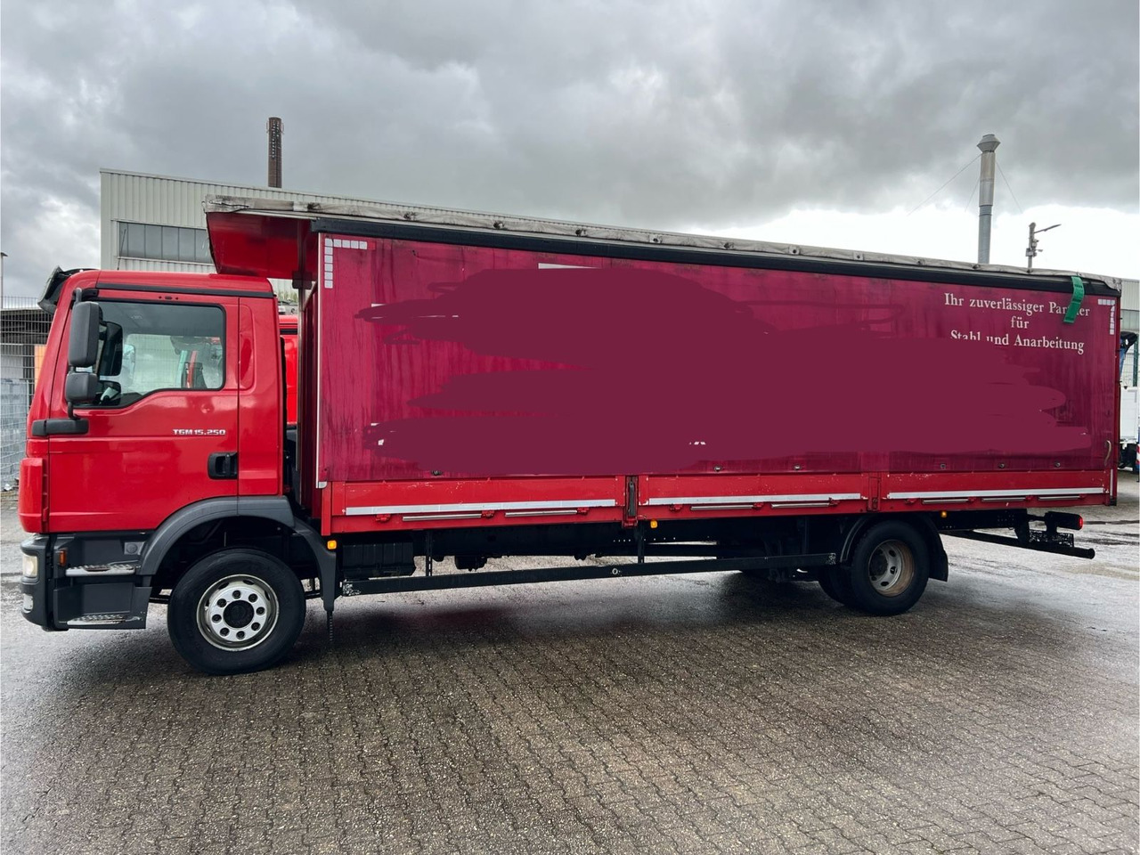 MAN TGM 15.250 Spezial Aufbau Langmaterial 7,5m - Truk dengan terpal samping: gambar 4 MAN TGM 15.250 Spezial Aufbau Langmaterial 7,5m - Truk dengan terpal samping: gambar 4