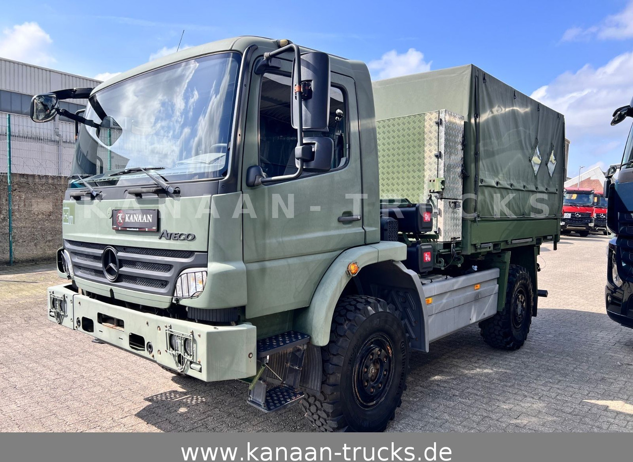 Mercedes-Benz 1018 Atego 4x4 Allrad Miltär Camper Expedition - Pengangkut kontainer/ Container truck: gambar 2 Mercedes-Benz 1018 Atego 4x4 Allrad Miltär Camper Expedition - Pengangkut kontainer/ Container truck: gambar 2