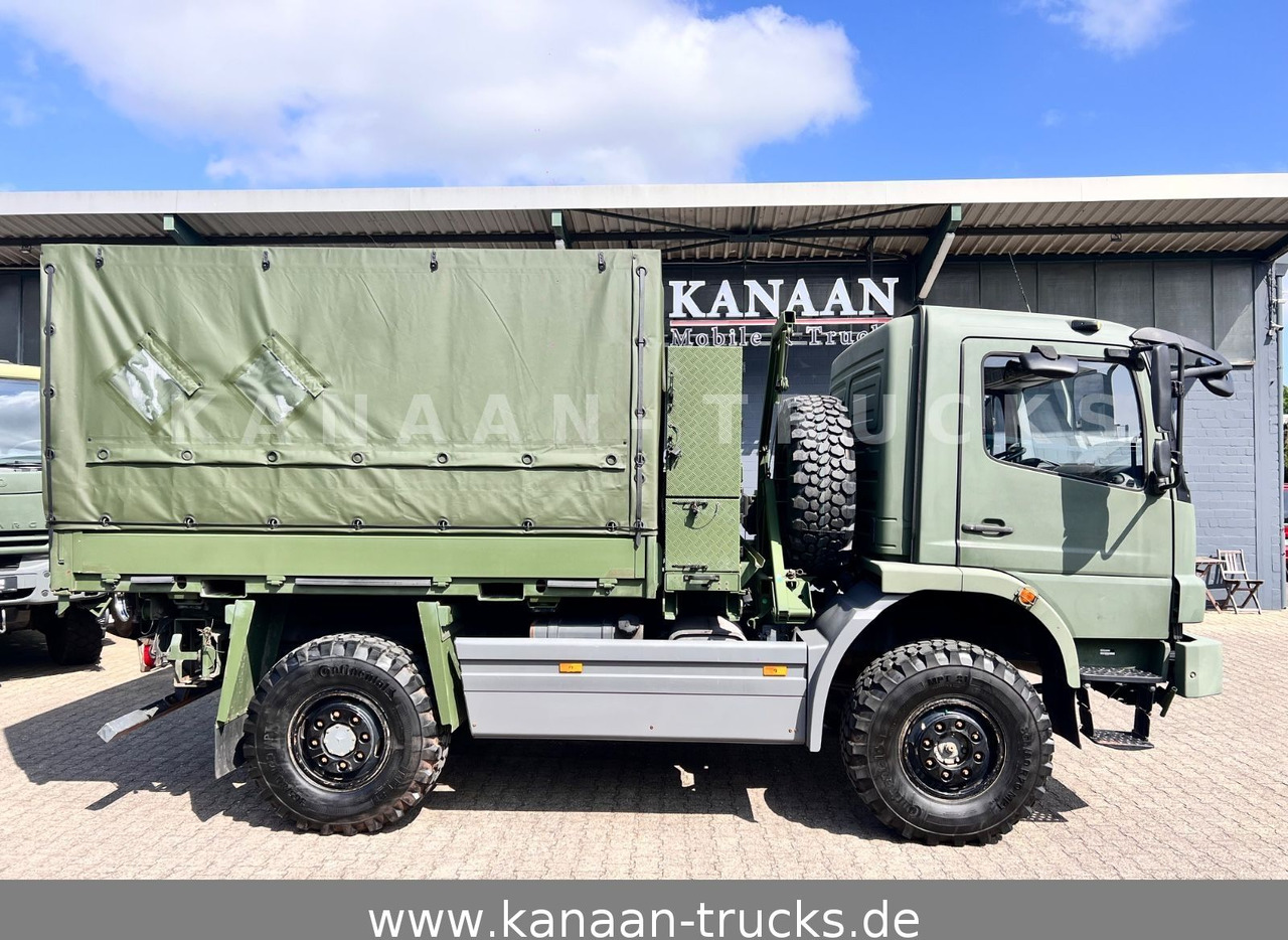 Mercedes-Benz 1018 Atego 4x4 Allrad Miltär Camper Expedition - Pengangkut kontainer/ Container truck: gambar 3 Mercedes-Benz 1018 Atego 4x4 Allrad Miltär Camper Expedition - Pengangkut kontainer/ Container truck: gambar 3