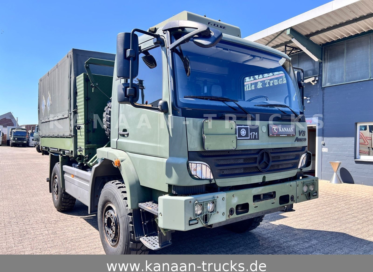 Mercedes-Benz 1018 Atego 4x4 Allrad Miltär Camper Expedition - Pengangkut kontainer/ Container truck: gambar 1 Mercedes-Benz 1018 Atego 4x4 Allrad Miltär Camper Expedition - Pengangkut kontainer/ Container truck: gambar 1