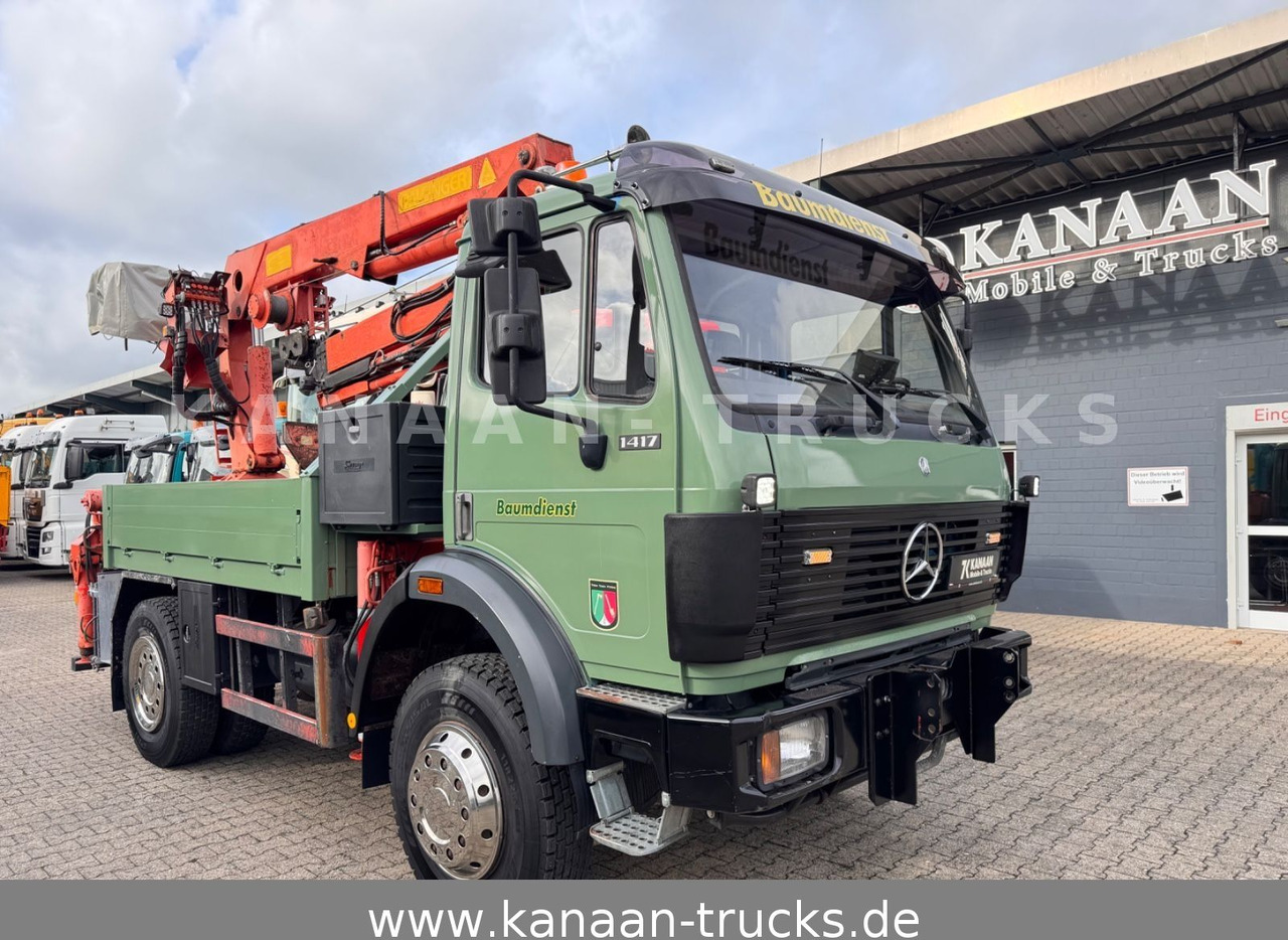 Mercedes-Benz 1417 AK Allrad Palfinger Montagekran 17,7m 64TKM - Truk derek: gambar 3 Mercedes-Benz 1417 AK Allrad Palfinger Montagekran 17,7m 64TKM - Truk derek: gambar 3