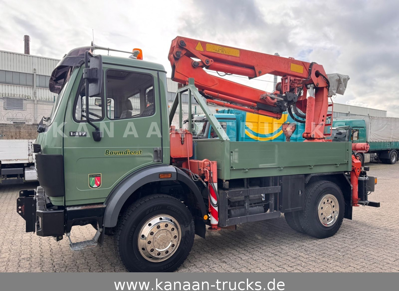 Mercedes-Benz 1417 AK Allrad Palfinger Montagekran 17,7m 64TKM - Truk derek: gambar 4 Mercedes-Benz 1417 AK Allrad Palfinger Montagekran 17,7m 64TKM - Truk derek: gambar 4