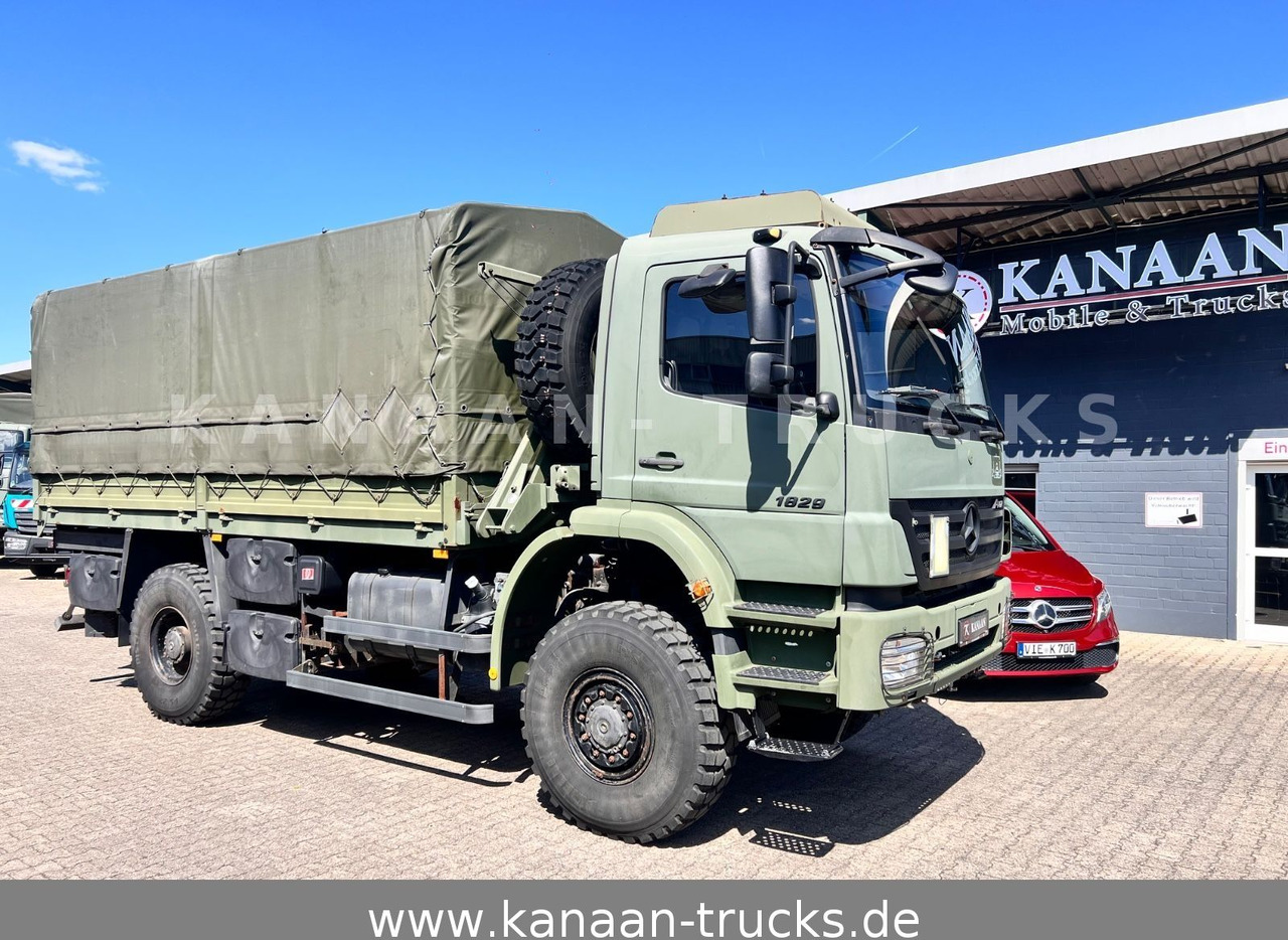 Mercedes-Benz 1829 A Axor 4x4 EX- 31 TKM Camper Expedi - Truk dengan terpal samping: gambar 1 Mercedes-Benz 1829 A Axor 4x4 EX- 31 TKM Camper Expedi - Truk dengan terpal samping: gambar 1