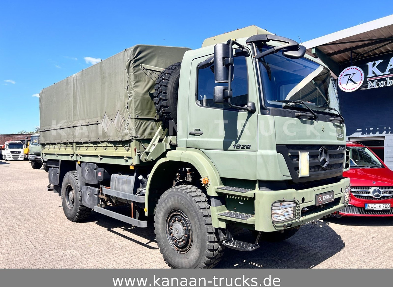 Mercedes-Benz 1829 A Axor 4x4 EX- 31 TKM Camper Expedi - Truk dengan terpal samping: gambar 1 Mercedes-Benz 1829 A Axor 4x4 EX- 31 TKM Camper Expedi - Truk dengan terpal samping: gambar 1