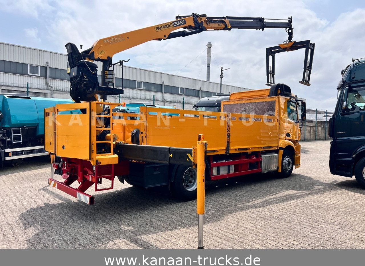 Mercedes-Benz 1845 Antos 4x2 Baustoffkran Palfinger 21001L - Truk derek: gambar 5 Mercedes-Benz 1845 Antos 4x2 Baustoffkran Palfinger 21001L - Truk derek: gambar 5
