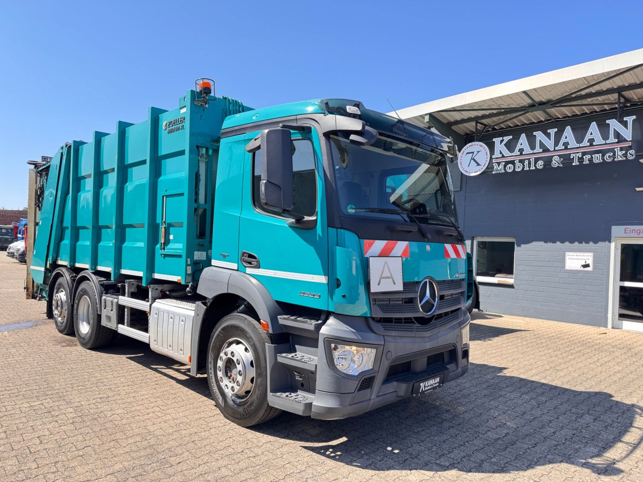 Mercedes-Benz 2533 Antos Müllwagen Zöller ATM bei 90Tkm - Truk sampah: gambar 1 Mercedes-Benz 2533 Antos Müllwagen Zöller ATM bei 90Tkm - Truk sampah: gambar 1