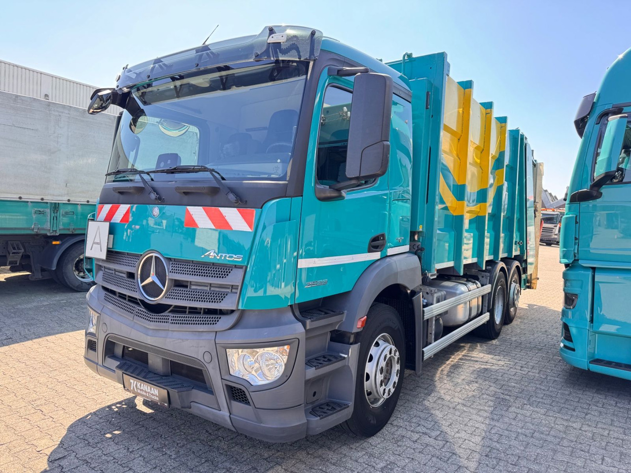 Mercedes-Benz 2533 Antos Müllwagen Zöller ATM bei 90Tkm - Truk sampah: gambar 2 Mercedes-Benz 2533 Antos Müllwagen Zöller ATM bei 90Tkm - Truk sampah: gambar 2