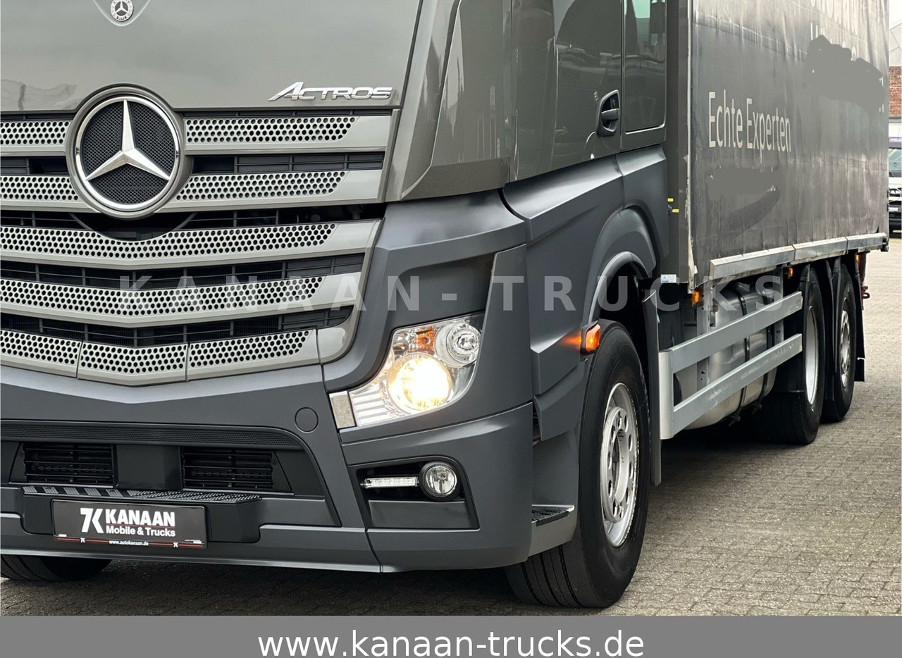 Mercedes-Benz 2548 Actros 6x2 Pritsche Moffet Mitnahme stapler - Truk dengan terpal samping: gambar 4 Mercedes-Benz 2548 Actros 6x2 Pritsche Moffet Mitnahme stapler - Truk dengan terpal samping: gambar 4