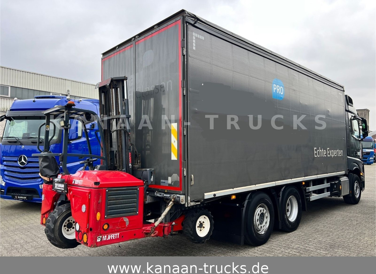 Mercedes-Benz 2548 Actros 6x2 Pritsche Moffet Mitnahme stapler - Truk dengan terpal samping: gambar 5 Mercedes-Benz 2548 Actros 6x2 Pritsche Moffet Mitnahme stapler - Truk dengan terpal samping: gambar 5