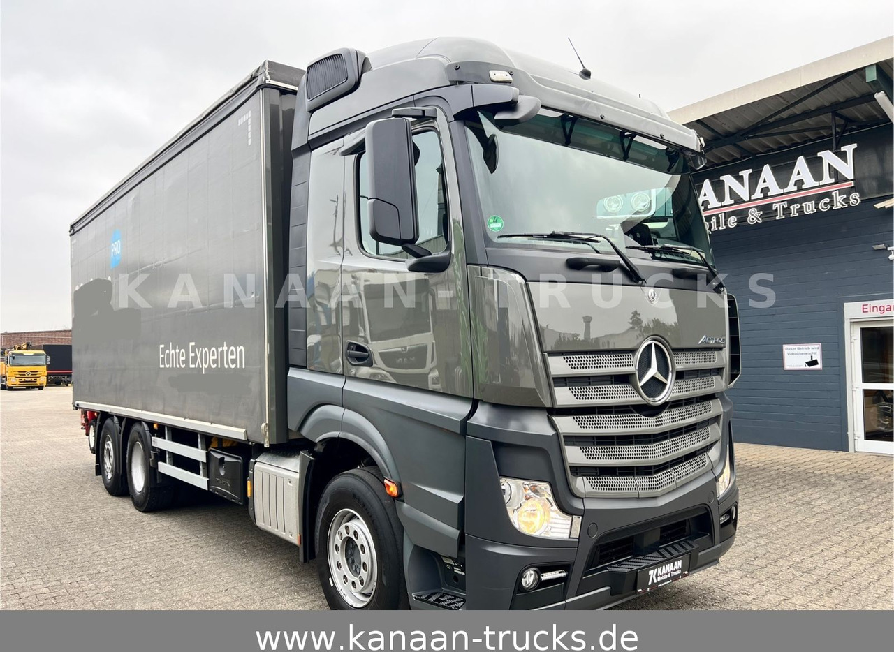 Mercedes-Benz 2548 Actros 6x2 Pritsche Moffet Mitnahme stapler - Truk derek: gambar 1 Mercedes-Benz 2548 Actros 6x2 Pritsche Moffet Mitnahme stapler - Truk derek: gambar 1