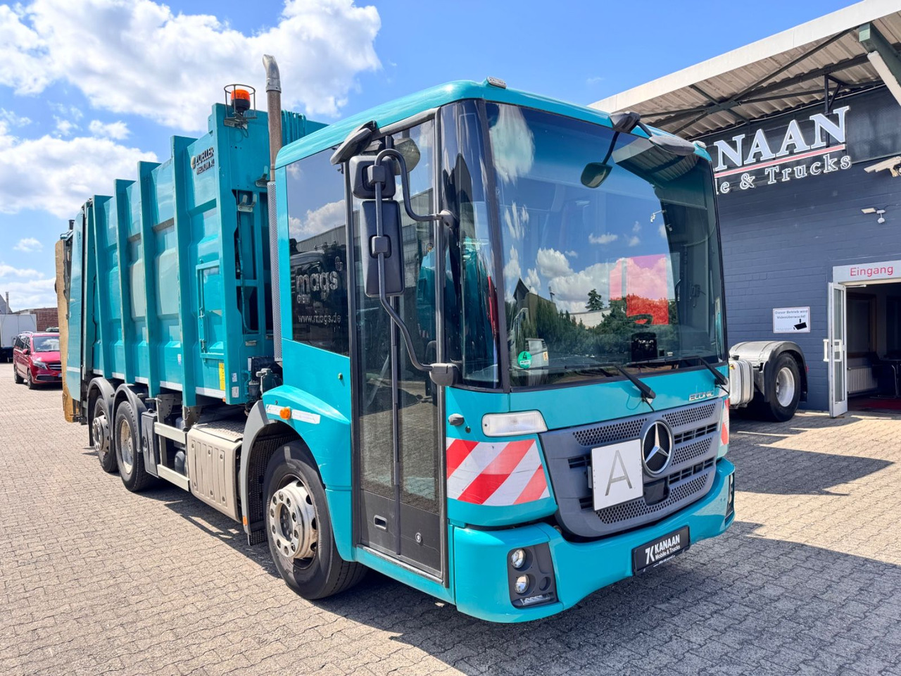 Mercedes-Benz 2630 Econic Müllwagen Zöller - Truk sampah: gambar 1 Mercedes-Benz 2630 Econic Müllwagen Zöller - Truk sampah: gambar 1
