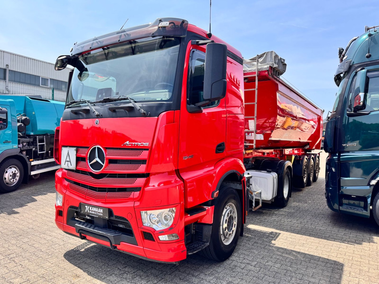 Mercedes-Benz 1846 Actros LS Kipphydraulik Alcoa - Tractor head: gambar 2 Mercedes-Benz 1846 Actros LS Kipphydraulik Alcoa - Tractor head: gambar 2