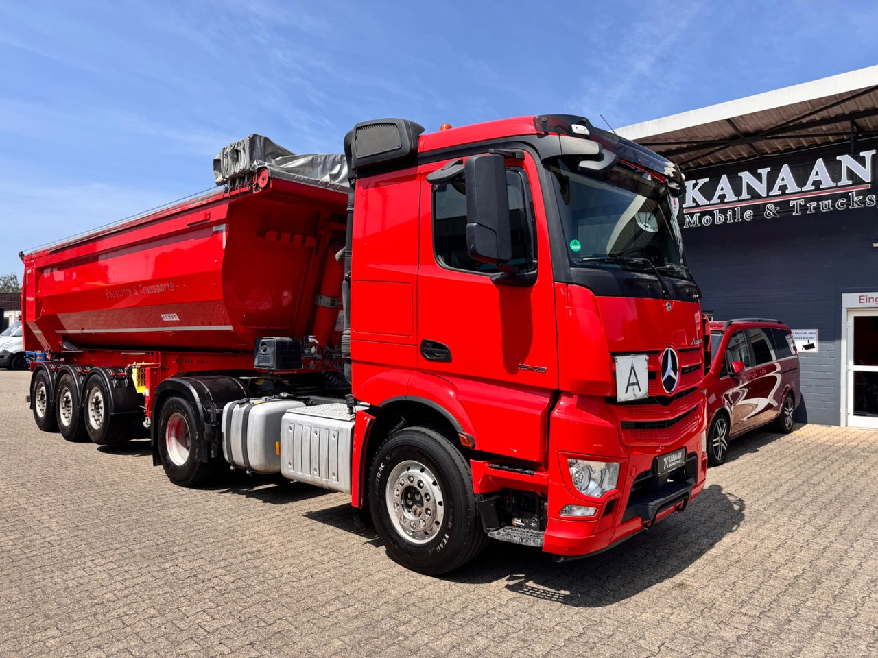 Mercedes-Benz 1846 Actros LS Kipphydraulik Alcoa - Tractor head: gambar 1 Mercedes-Benz 1846 Actros LS Kipphydraulik Alcoa - Tractor head: gambar 1