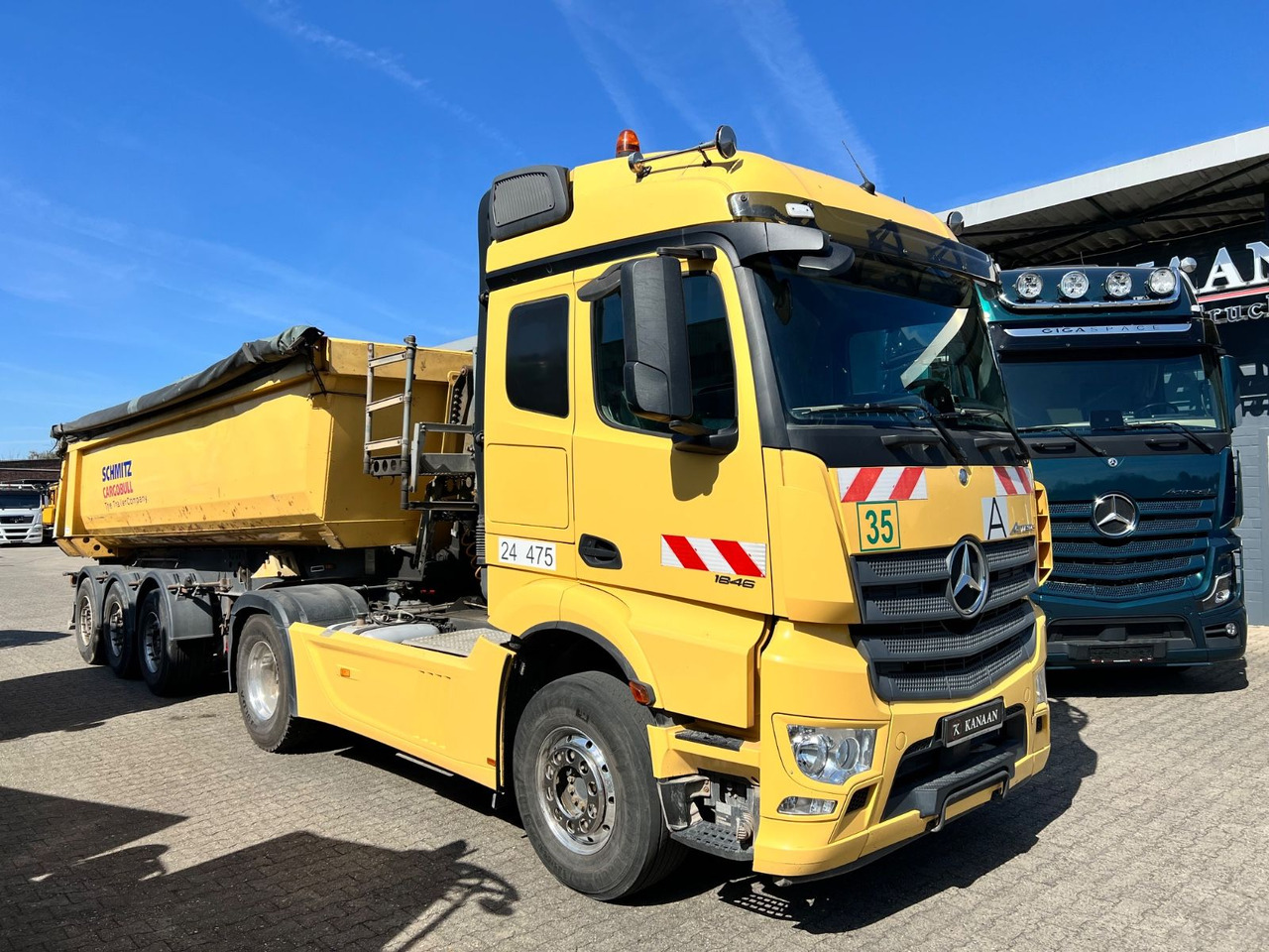Mercedes-Benz 1846 LS Actros L StreamSpace Hydraulik - Tractor head: gambar 2 Mercedes-Benz 1846 LS Actros L StreamSpace Hydraulik - Tractor head: gambar 2